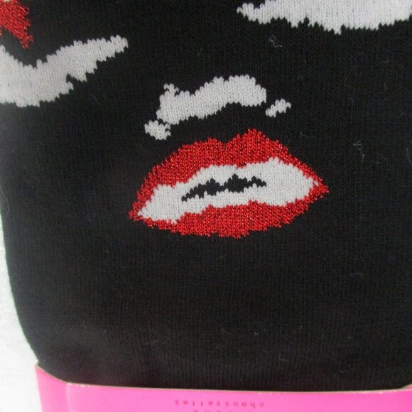 BETSEY JOHNSON Lip Socks NWT Size  9-11 - Picture 8 of 8